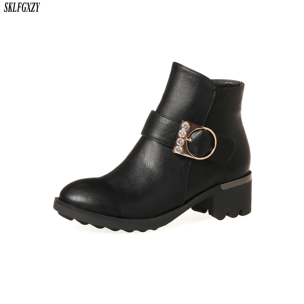 

2018 New style autumn women's boots women's boots European fashion comfortable women's shoes size 34-43