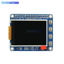 Módulo de pantalla LCD TFT de 2,2 "y 2,2", 320x240, Panel de protección resistivo, compatible con Raspberry Pi 3 Modelo B 3B/2B/B + High PPI