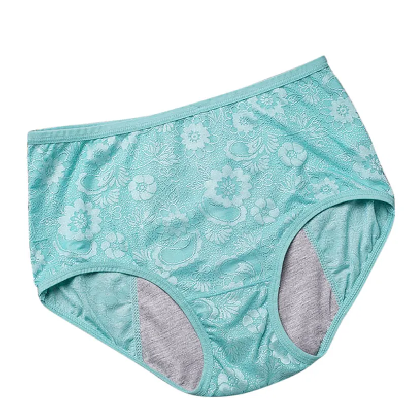 Menstrual Period Underwear Women Cozy Floral Panties Ladies Seamless Lengthen Panties Physiological Leakproof Female Underwear Menstrual Period Underwear Women Cozy Floral Panties Ladies Seamless Lengthen Panties Physiological Leakproof Female Underwear