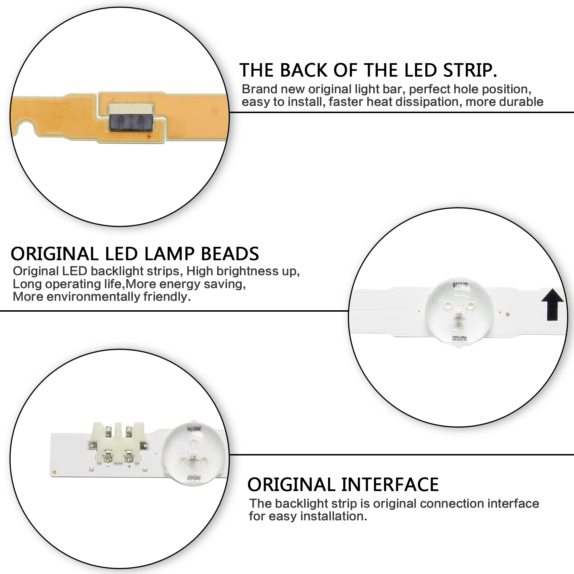 New LED strip UE48H6200AK For SAMSUNG_2014SVS48F_3228 D4GE-480DCA-R2 D4GE-480DCB-R2 D4GE-480DCA-R3 D4GE-480DCB-R3