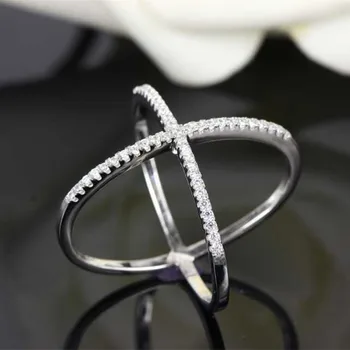 

Designer Fashion 925 Sterling Silver Jewelry 3A Cubic Zirconia Party Ring