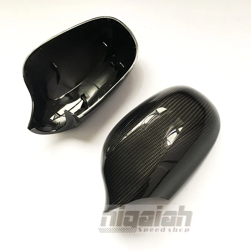

Big Sale 1*1 Pattern For BMW E90 3 Seires 2009-2012 3D sticker Style Carbon Fiber Side Mirror Carbon replacement Free shipping