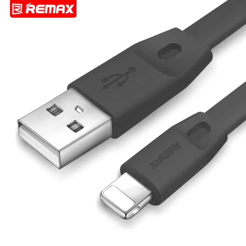 

Remax 1m 2m USB Data Sync Cable for iPhone 6 6S 7 8 Plus 5S X XR XS Max iPad Air 2 Fast Charging Mobile Phone USB Charger Cables