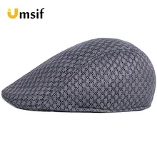 Весенне-летние береты для мужчин и женщин, Повседневная Уличная дышащая кость, шапки для рыбалки, однотонная шляпа, шляпа от солнца, Плоские береты, Кепка