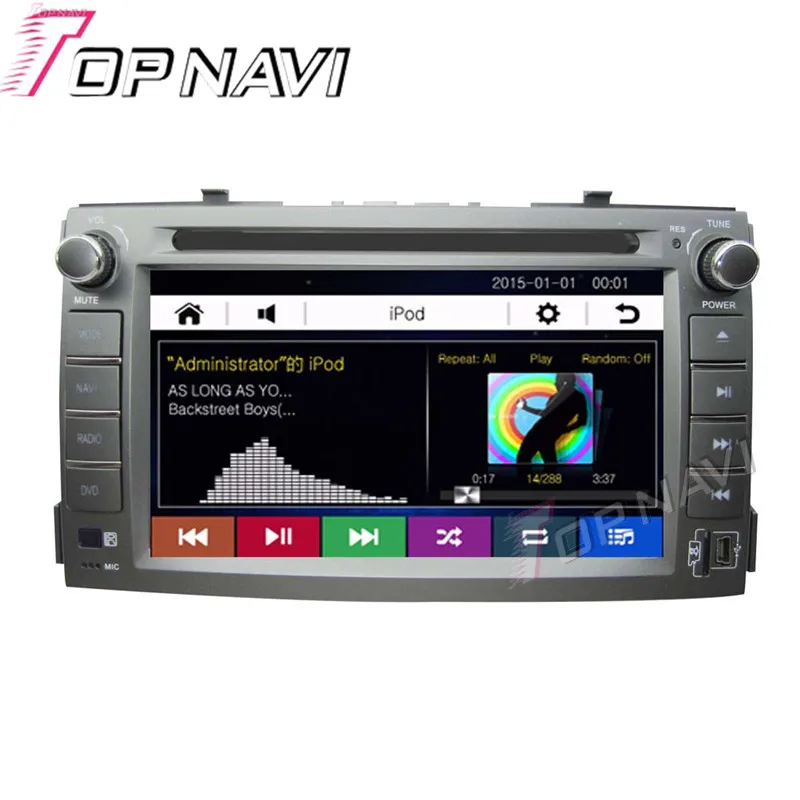 Topnavi 6," автомобильный DVD gps для KIA Soul 2012-Автомобильный радио мультимедиа аудио стерео в тире, Wince система