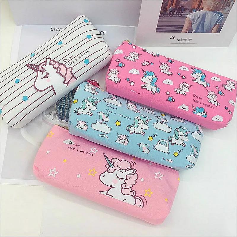 Kawaii 1 шт. чехол для карандашей Пони девочек школьные принадлежности супер большие