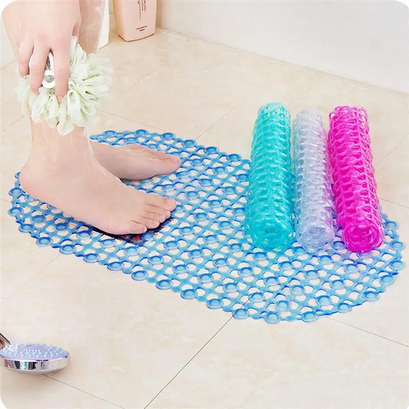 Buy 37 x 67cm PVC Toilet Bath Mats Anti slip Bathroom