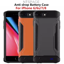 5000 мАч зарядное устройство чехол s для iPhone 6 6s 7 8 Plus внешний аккумулятор зарядный чехол 4000 мАч для iPhone 7 8 6 6s Plus чехол питания