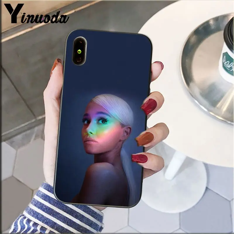 A15 Yinuoda, без слез, налево To Cry ariana grande, черный мягкий чехол из ТПУ для iPhone X XS MAX 6 6s 7 7plus 8 8Plus 5 5S SE XR - Цвет: A15