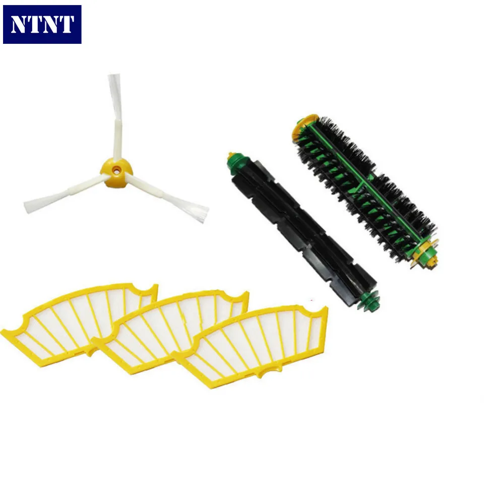 

NTNT Free Post New 3 Armed Side Brush Filters for iRobot Roomba 500 Series 550 540 555 560 570 580