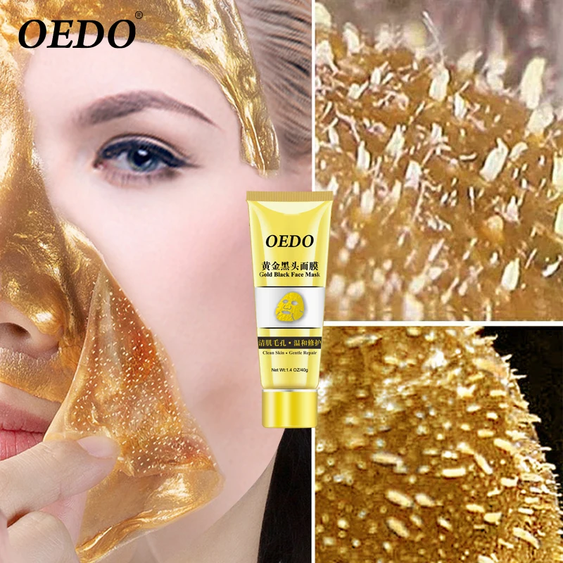 

OEDO Gold goes to blackhead, shrink pores, remove acne remover mask and improve rough skin moisturizing skin care cream.