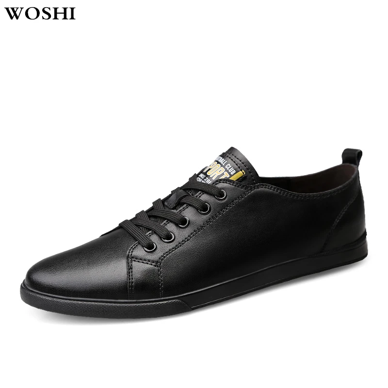 

Men Soft genuine Leather Shoes outdoor summer autumn Fashion style breathable men casual oxford shoes Zapatillas Hombre L5