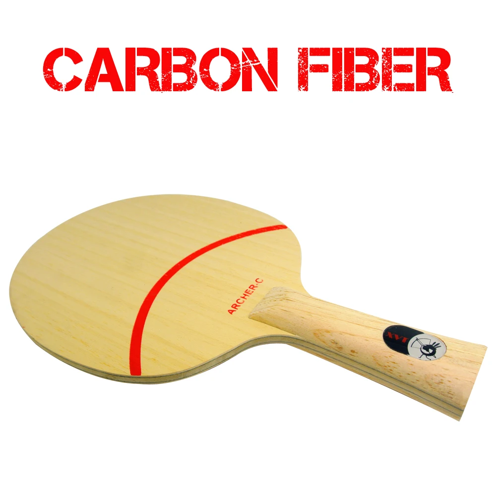 Sale XVT Carbon Archer C Straight long handle Table Tennis Blade/ ping