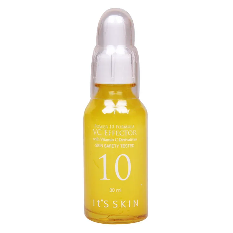 

Original Its Skin Power 10 Formula VC Effector With Vitamin C Skin Safety Texted 30ml