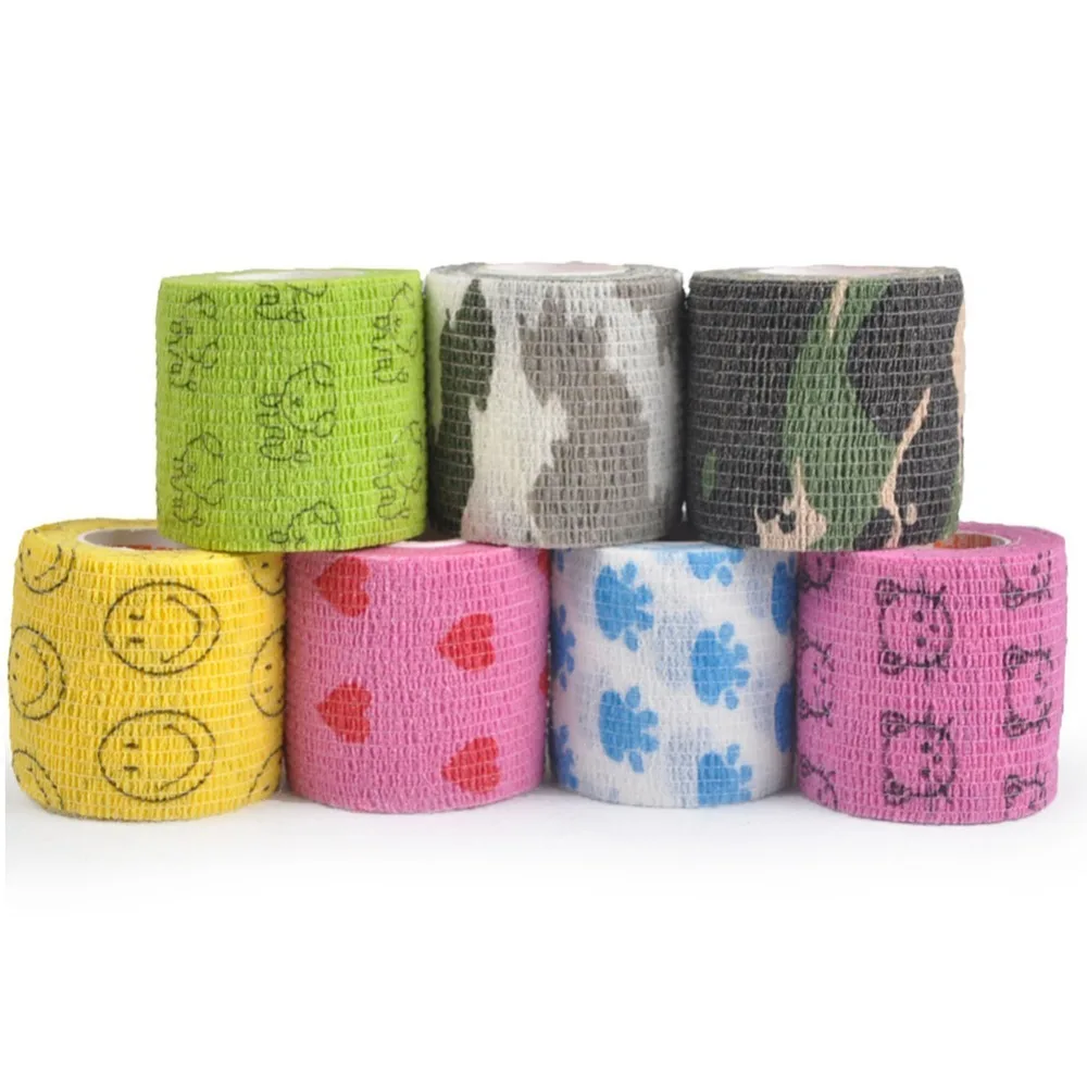 Buy 1 Pcs Pet dog Cat Self adhesive Elastic Bandage