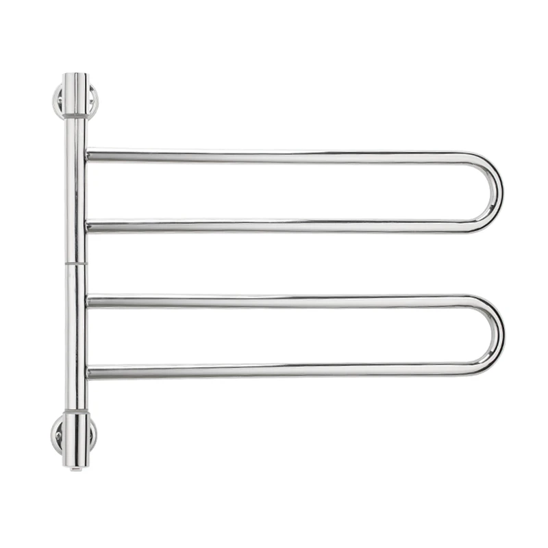 

Stainless steel square tube rotary electric heating towel bar towel rack
