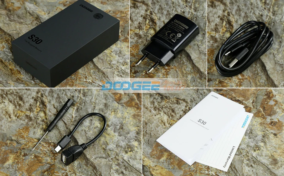 Быстрая DOOGEE S30 5," HD Мобильный Телефон IP68 Водонепроницаемый 5580 мАч 2 Гб 16 Гб 8 Мп MTK6737V Android 7,0 смартфон