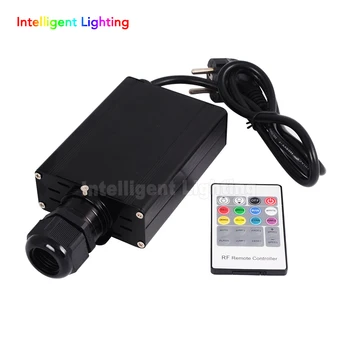 

RGB 16W LED Fiber Optic Engine Driver with 20key RF Remote Controller For All Kinds Fiber Optics