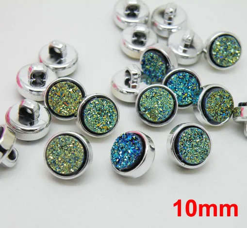 

Free ship!200pc!Newest flash green rhinestone embellishments buttons for crafts, 10mm buttons,sewing buttons for shirt