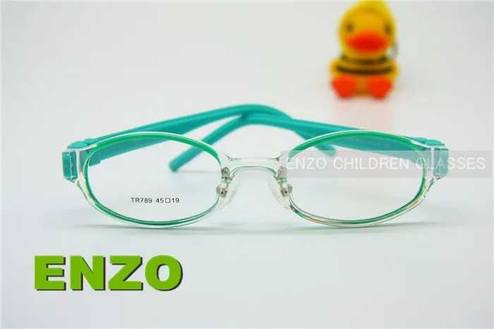 Оправа для детских очков, размер 45 мм, гибкий силиконовый сгибаемый светильник, безопасная оптическая рамка для детей