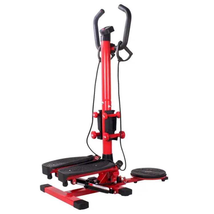 Deluxe Multifunctional swing stepper with armrest lose weight fitness