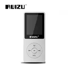 Ruidu X02 MP3 плеер 4G/8G/16G портативный Mp3 может играть 80 часов с fm-радио электронной книги, часы, диктофон Бесплатные оригинальные наушники