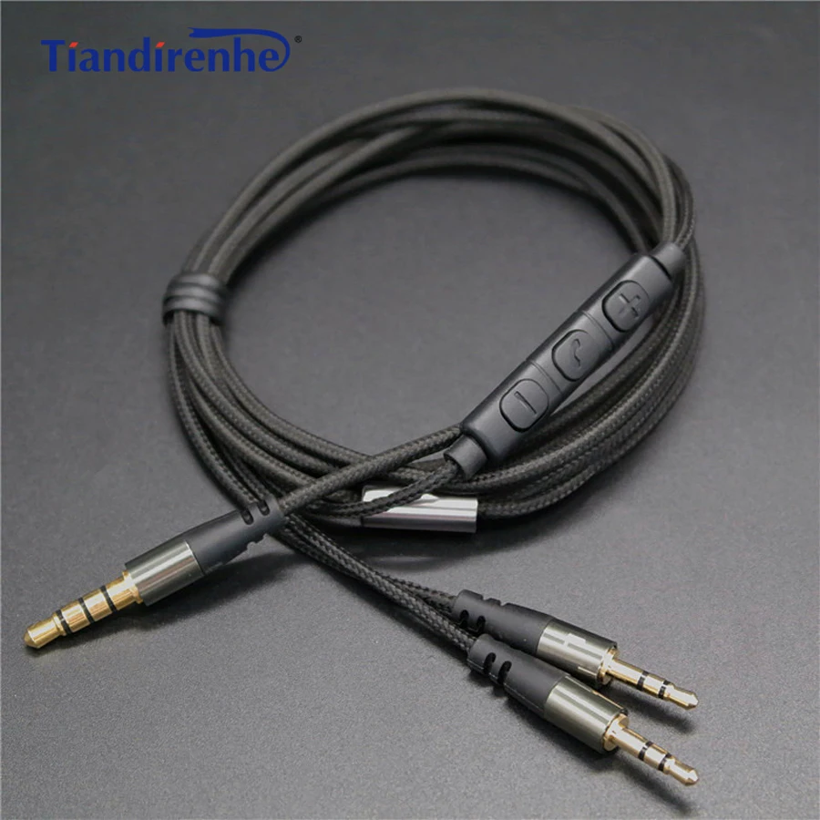  Cavo Audio per sol Republic Cuffia Master Tracks X3 HD V8 V10 V12 Trasduttore Auricolare di 3.5mm M