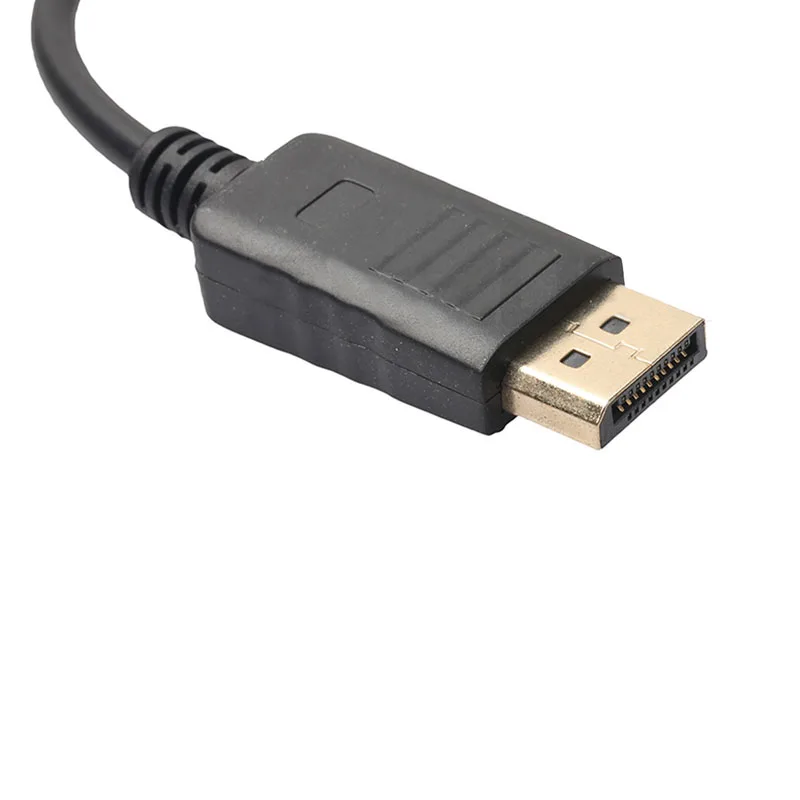Позолоченная головка 1080p Hd разрешение Адаптер Dp к Hdmi кабель передачи линии|Кабели