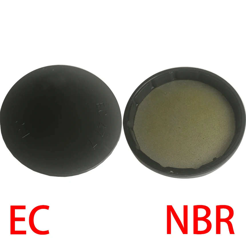 EC47x10 Nitrile Rubber End Cap Plugs Seal 47mm Outside Diameter 10mm Width 