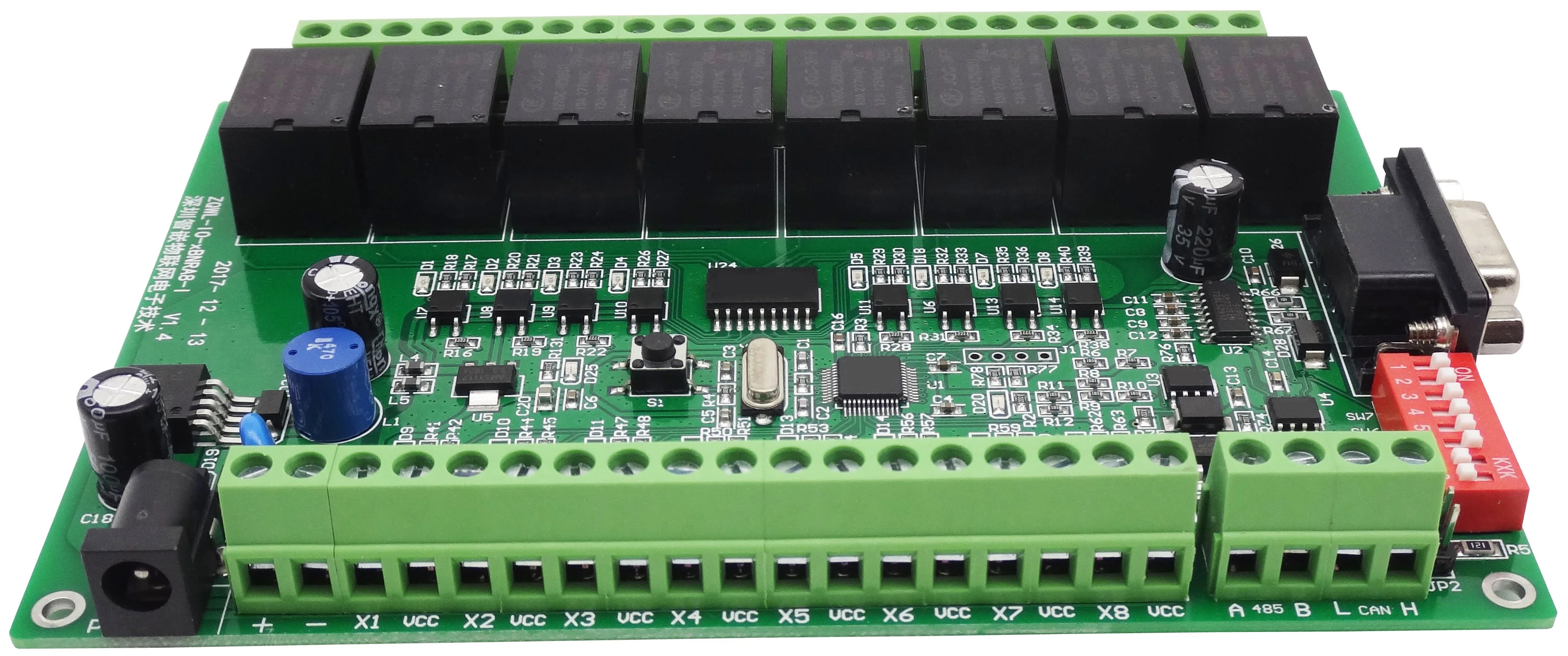 

Intelligent Embedded Relay/Control Board/8 Input/8 Output/RS485/RS232/CAN