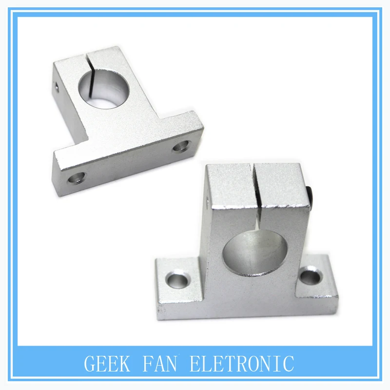 

SK13 4 pcs/lot SK13 SH13A 13mm linear shaft support 13mm Linear Rail Shaft Support XYZ Table CNC parts For 3D Printer G503