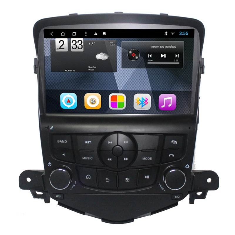 Sale NaviTopia 9inch Octa Core Android 8.1 Car DVD Player For Chevrolet Cruze 2009 2010 2011 2012 2013 2014 Car GPS Navigation 1