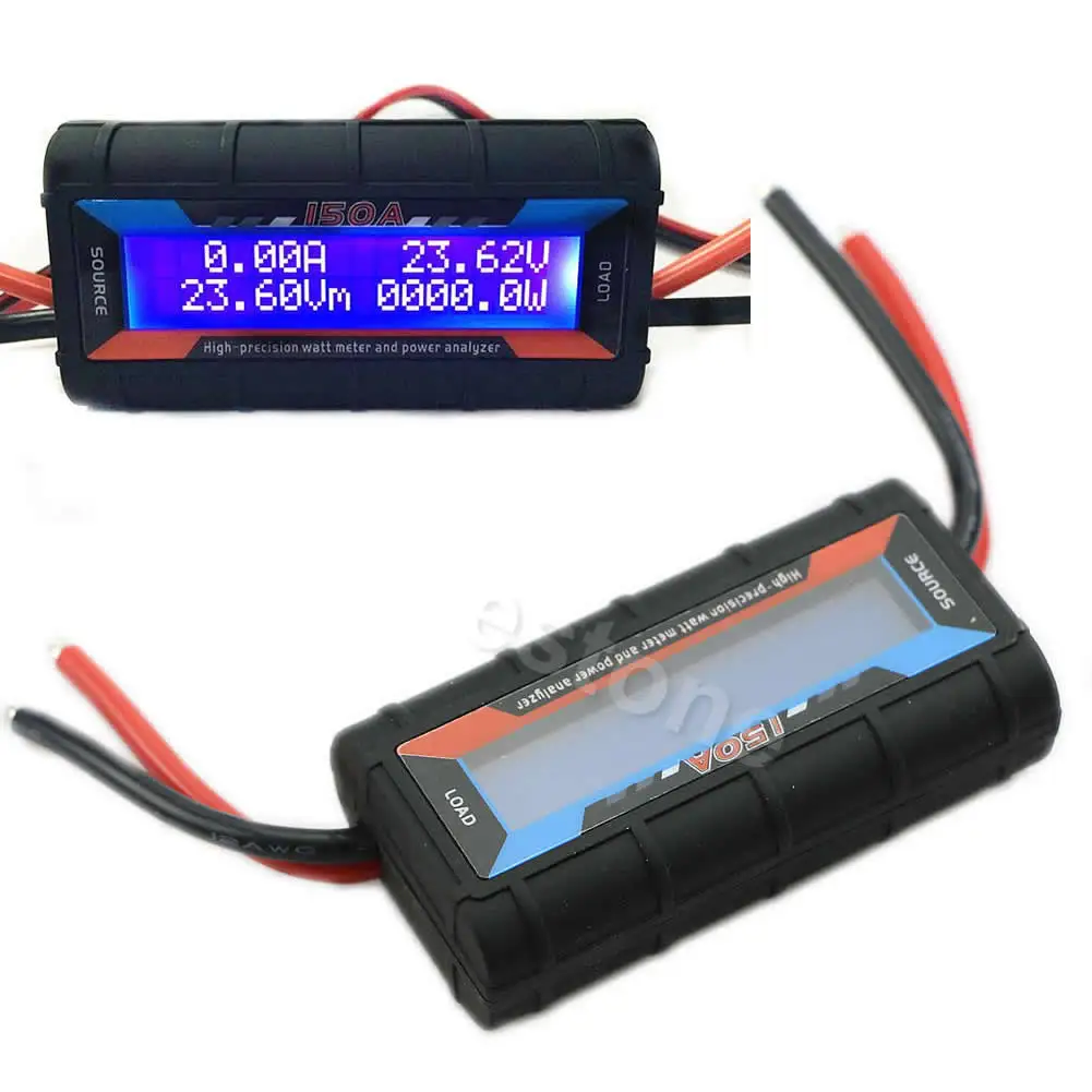 G.T. power 150A RC Высокоточный анализатор мощности и Ватт метр с подсветкой lcd хорошее качество