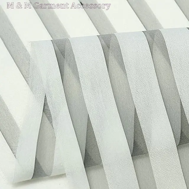 1 5cm stripe fabric transparent dyed yarn organza fabric polyester