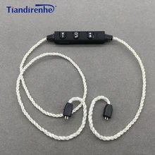 76 Cores Bluetooth Wireless Adapter Cable for Logitech UE TF10 TF15 TF18 Replacement Silver Plating Wire for iPhone 7 7s xiaomi