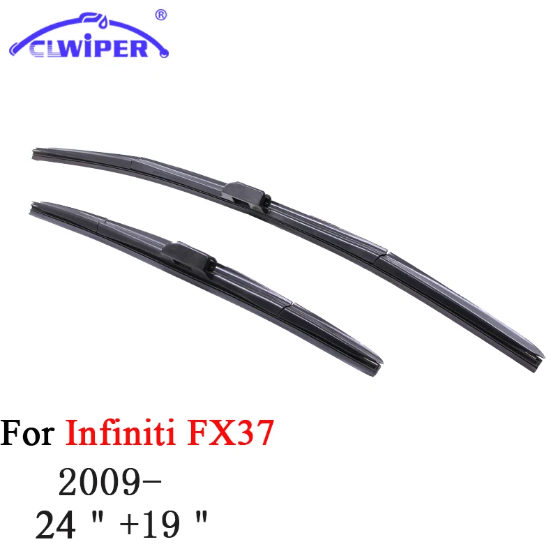CLWIPER Wiper Blades For INFINITI FX37(2009 ) 2010 2011 2012 2013 2014