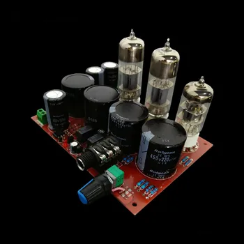 

6N11 + 6N6 Tube AMP Amplifier Tube preamp board WFC output