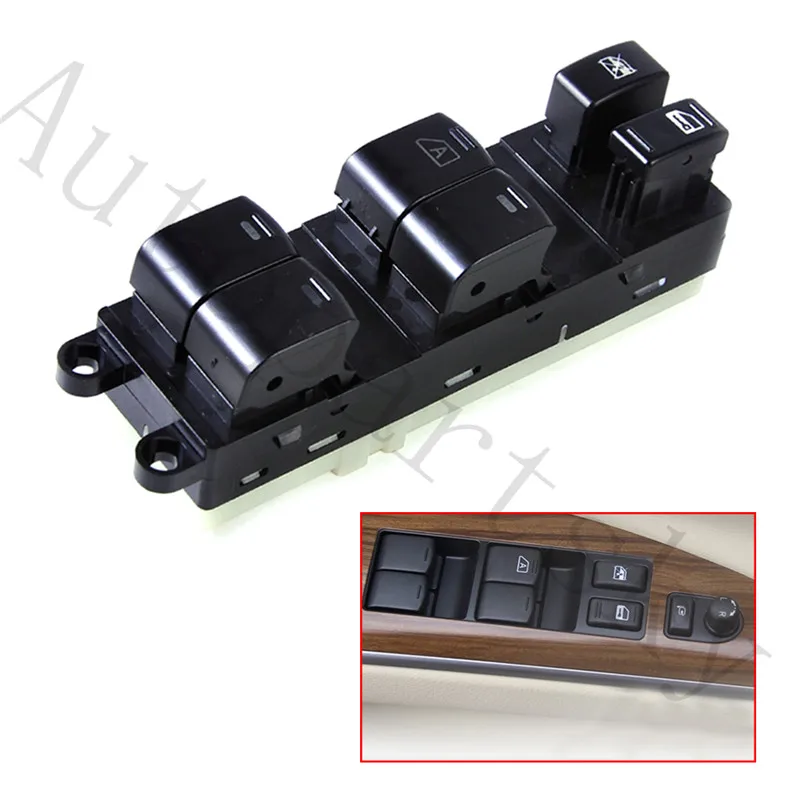 25401-EA003 25401EA003 Car Auto LH Left Window Lifting Switch Electric Window Switch Folding for Nissan Frontier Xterra Vehicle