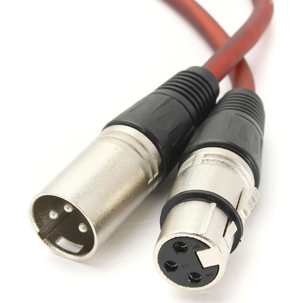LEORY Микрофон XLR 3 Pin микрофонный кабель мужчин и женщин экранированный кабель Mic удлинение микрофона Шум со снижением уровня соединительный кабель