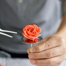 Нержавеющая сталь торт игла для цветка Торт Глазурь инструмент-гвозди для украшения кремом помадка выпечки трубопроводы подставки инструменты