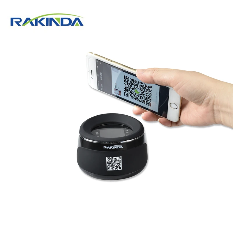 RAKINDA جديد وصول RD4100 عالية الجودة سطح المكتب قارئ الباركود QR رمز ماسحة للهاتف المحمول الدفع ، USB/RS232 RAKINDA جديد وصول RD4100 عالية الجودة سطح المكتب قارئ الباركود QR رمز ماسحة للهاتف المحمول الدفع ، USB/RS232