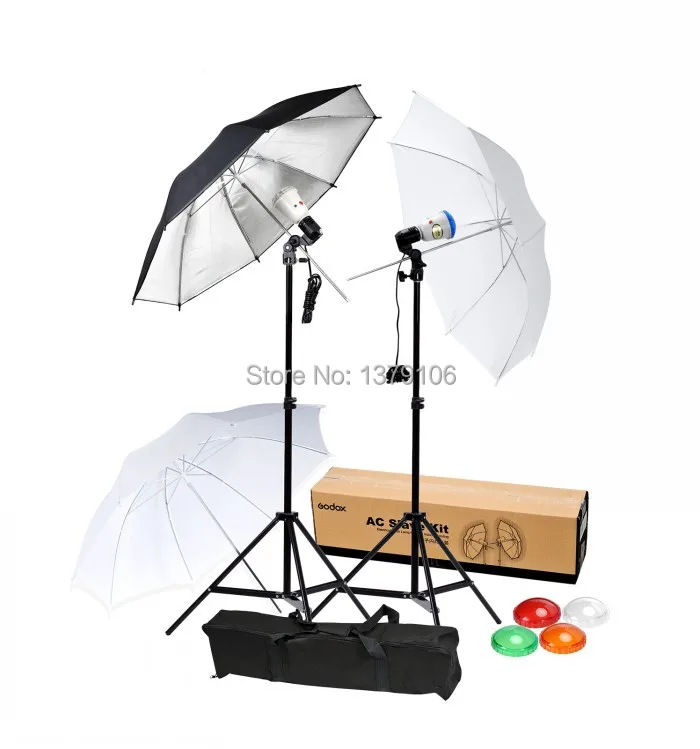 Godox S45T  AC       & Umbrella  