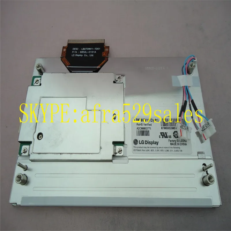 Новый LB070WV1 (TD) (01) LB070WV1-TD01 TD01 Фирменная Новинка 7 дюймов ЖК-дисплей Дисплей для