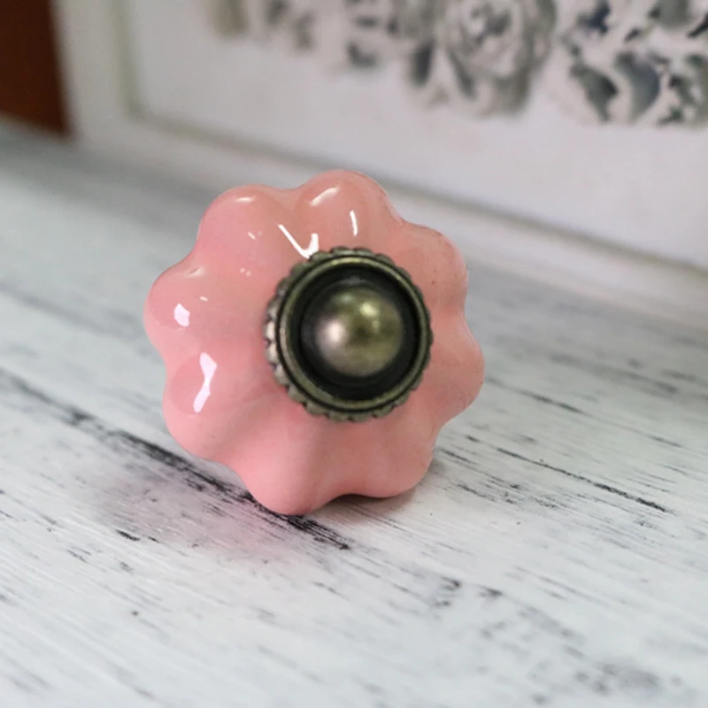 10pcs-Pink-Cabinet-Ceramic-Knobs-Baby-room-Handles-Dresser-Closet-Kids-Bedroom-Furniture-Hardware