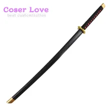 Azur Лэйн Харуна деревянные ножи дерево 100 см Косплей Карнавальный реквизит Рождество год Prop