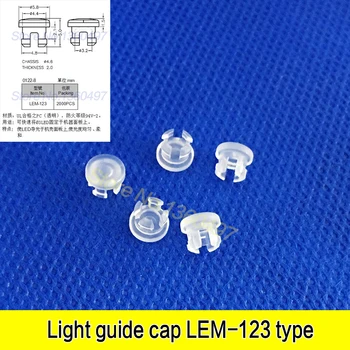 

10pcs LEM123 Light emitting diode protective cover 3MM luminous cap led transparent lamp cap