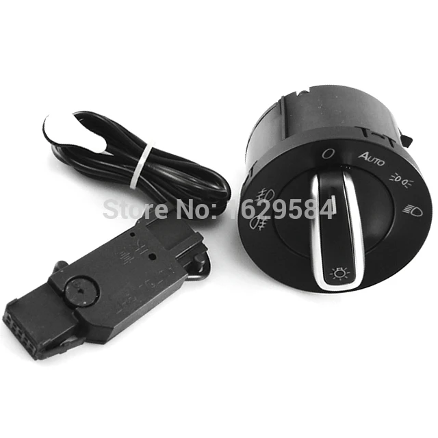 Set of Auto Headlight Light Sensor And Switch For VW Golf 5 6 MK5 MK6