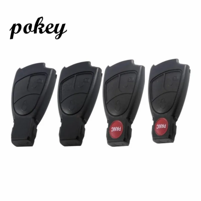 

2/3/4 Buttons Remote Car Key Fob Case For Mercedes Benz B C E ML S CLK CL Vito 639 3BT Rreplacement Shell