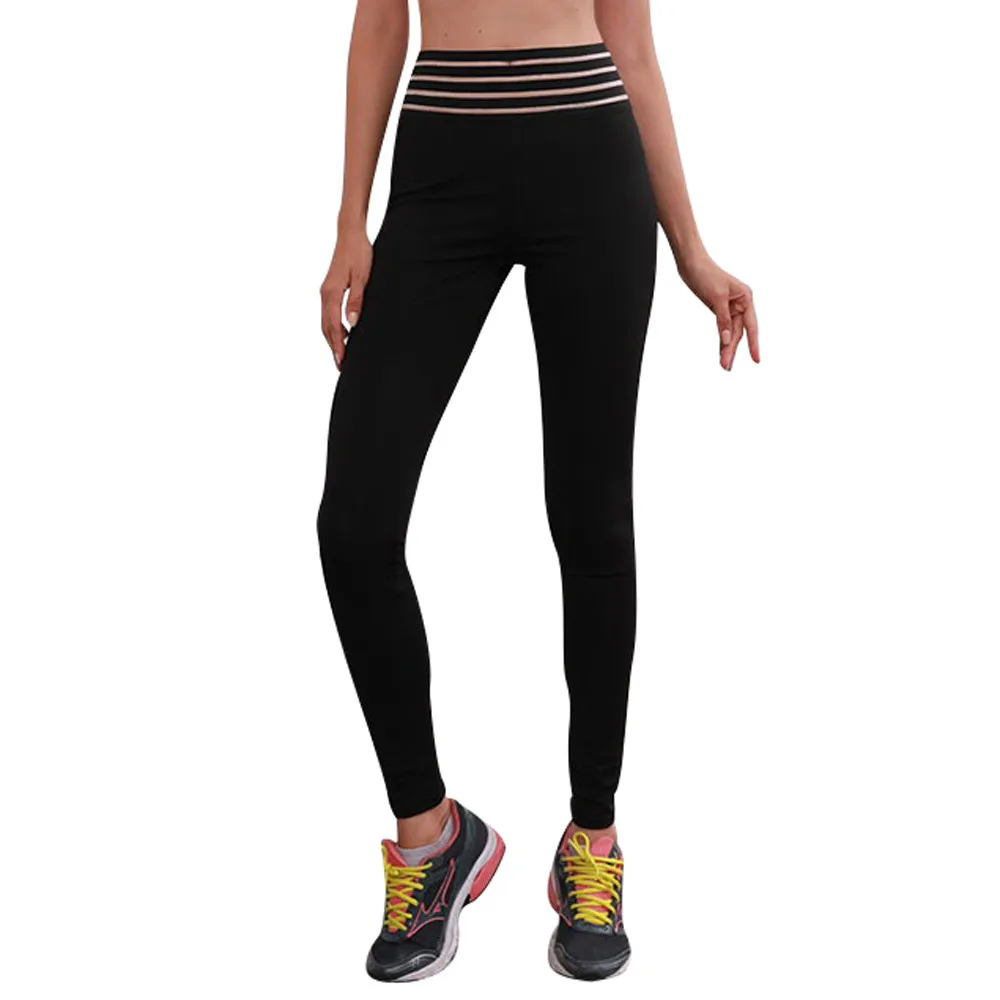 

2019 Yoga Pants Women Hight Waist Yoga Fitness Leggings Running Stretch Sports Pants Trouser gym leggings mayas deportivas mujer