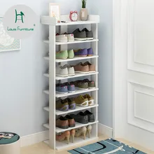 Louis Модная обувь шкафы простые бытовые пыленепроницаемый многоэтажного пространства двери шкаф большой Ёмкость
